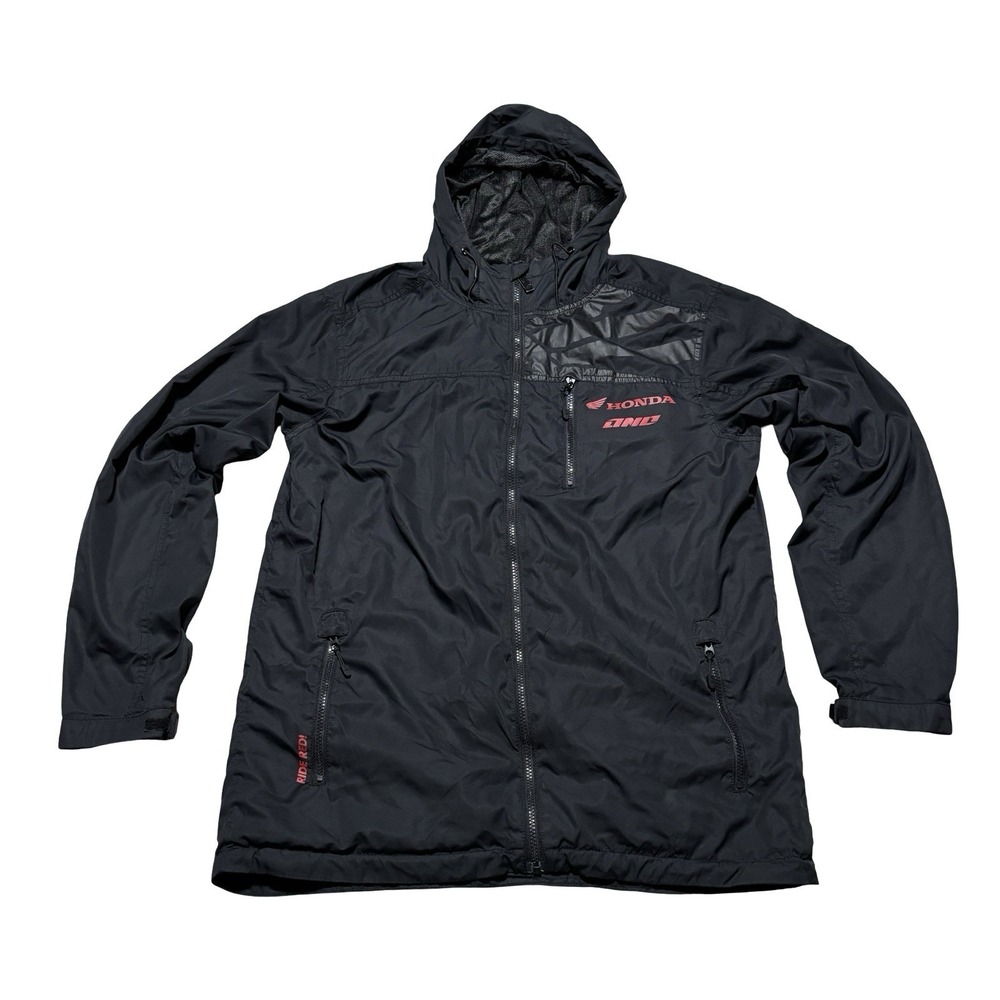 One Industries Black And Red Honda Founder Windbreaker Size Large 23 x 30